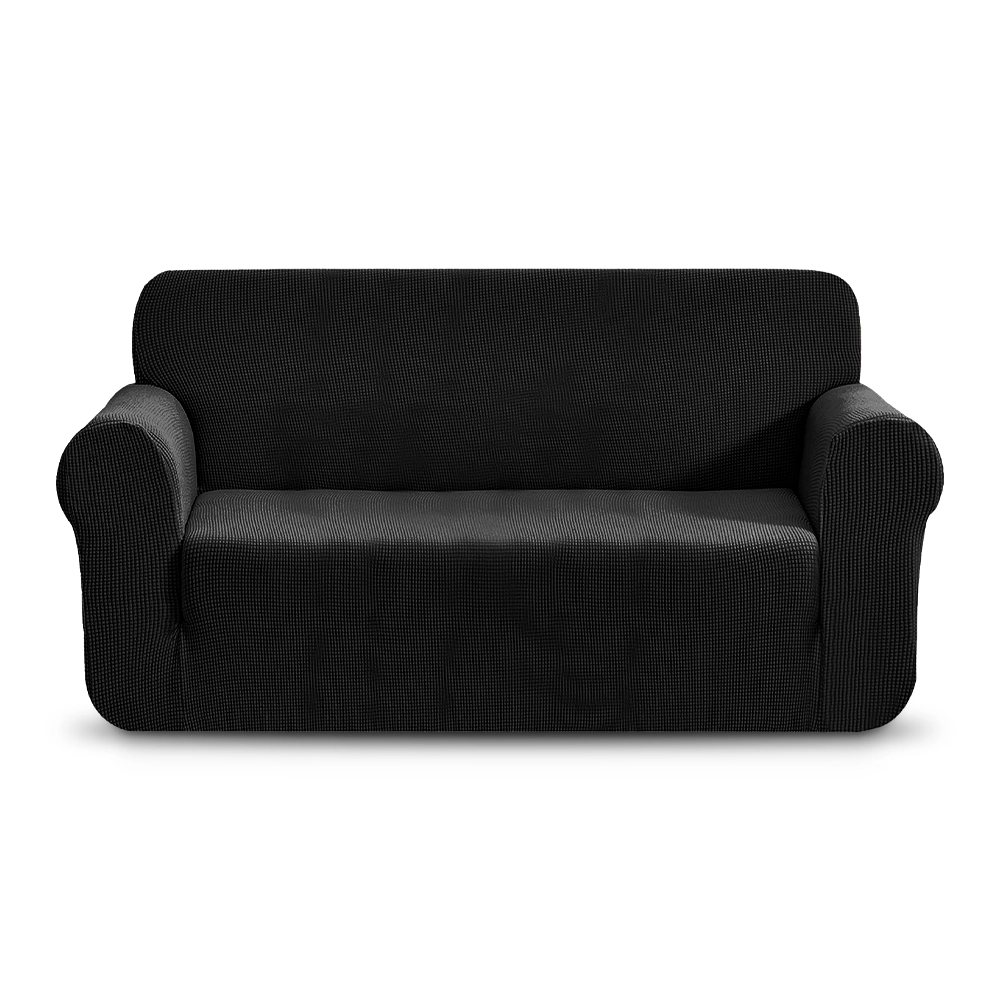 Premium Sofa Cover 3 Seater - Black "75"x90"