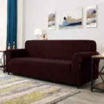 Sofa Cover Three Seater Chocolate1