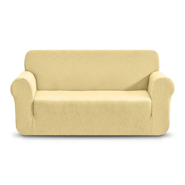 Premium Sofa Cover 3 Seater - Cream "75"x90"