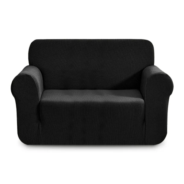 Premium Sofa Cover 2 Seater - Black "57"x72"