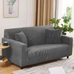 Sofa Cover Two Seater Grey1