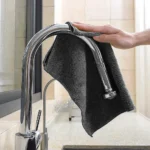 Grey Microfiber Cleaning Cloths 16x16