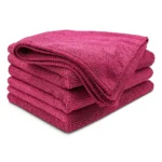 Pink Microfiber Cleaning Cloths 16x16