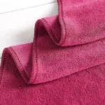 Pink Microfiber Cleaning Cloths 16x16 Texture