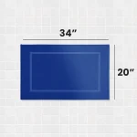 Navy Blue Bath Mat 4