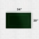 Hunter Green Bath Mat 4