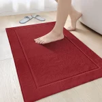 Burgundy Bath Mat 3