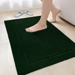 Hunter Green Bath Mat 3