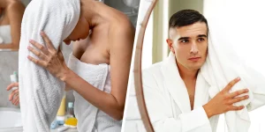 White Towels in different usage