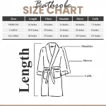 Everest Bathrobe Hooded Grey3