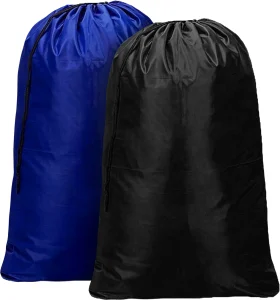 Blue n Black Nylon Laundry Bags 24x36