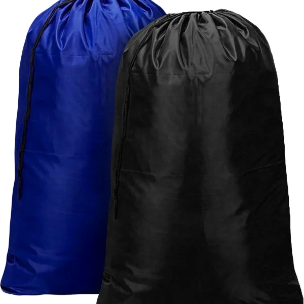 Blue n Black Nylon Laundry Bags 24x36