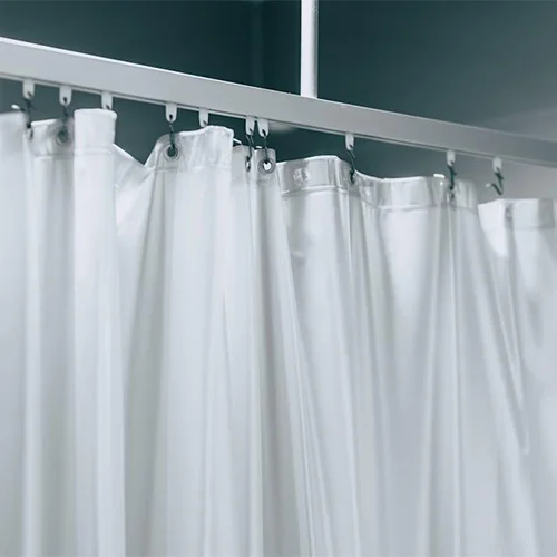 Sqaure Hook Shower Curtain