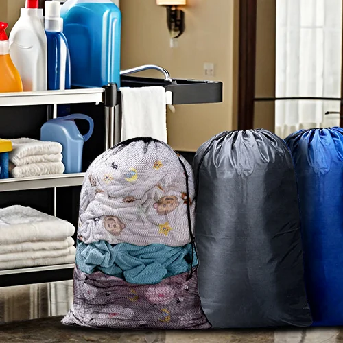 Sqaure Laundry Bags Linen mart banner