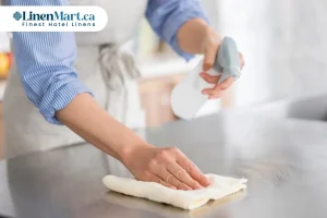 Best cloth to wipe kitchen counters