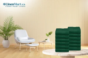 Hunter Green Whistler Premium Face Towel