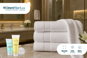 Luxury White Hand Towel