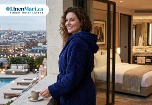 Airbnb Bathrobe - Linen Mart