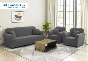 Airbnb sofa cover for guest room