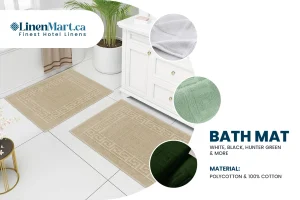 Bath Mats in Airbnb Settings