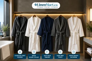 Best Bathrobes for Canadian Hotels, Spas & Short-Term Rentals