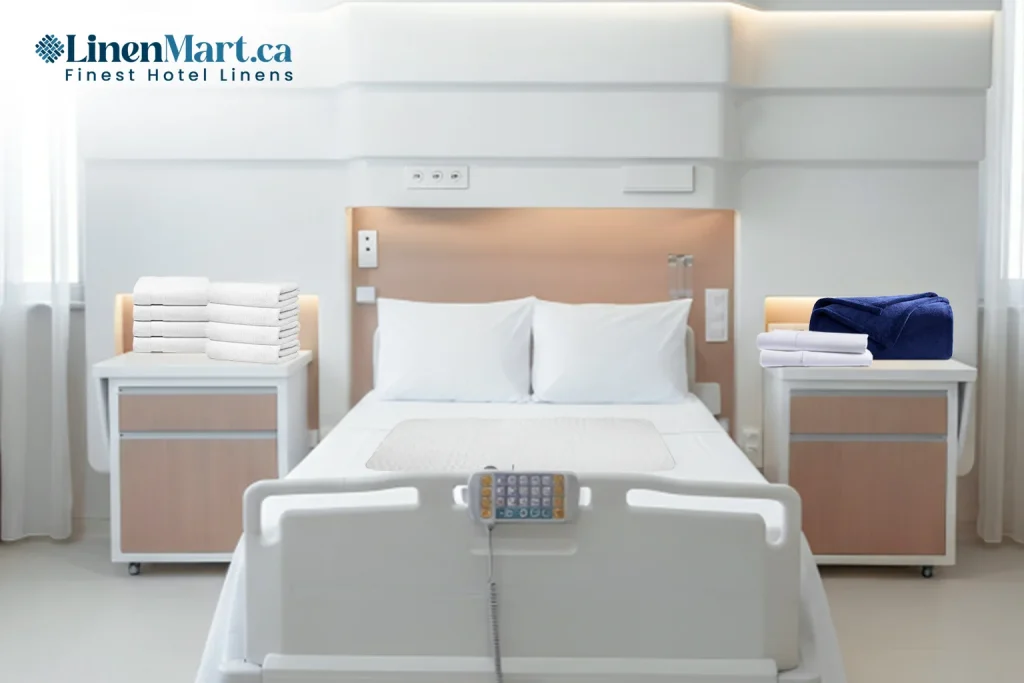 Essential healthcare linen products used in hospitals and nursing homes