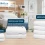 Medical towels for hospitals including bath towels, hand towels, and face towels