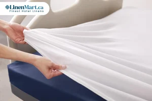 White microfiber hospital bedsheet for patient comfort