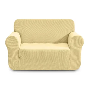 Premium Sofa Cover 2 Seater - Cream "57"x72"